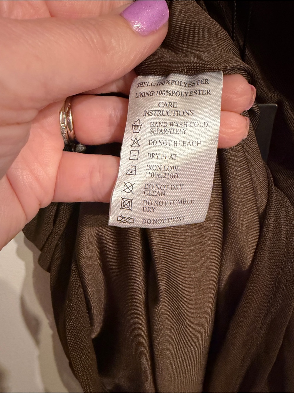 Motel Rocks Brown Ruched Halter Mini Dress - Picture 8 of 9